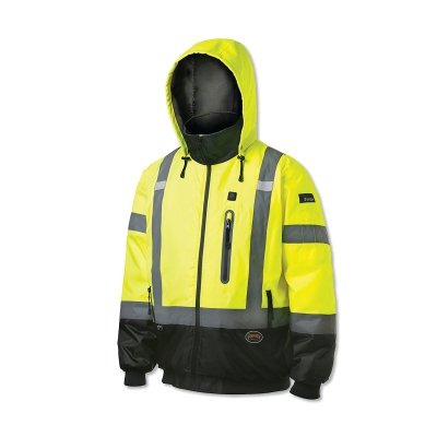 5408AU Hi-Vis Heated Sfty Nano Bomb Jkt Yes/Grn MPN:V1210160U-4XL