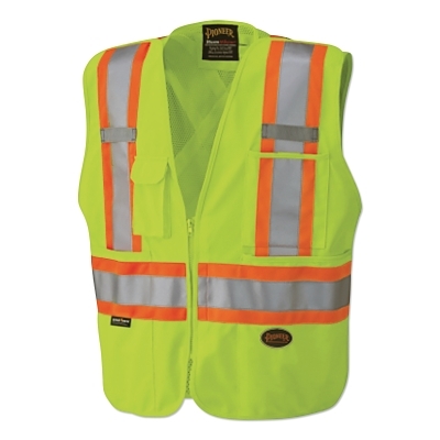 6936AU Green Zip Vest Break MPN:V1021260U-4XL