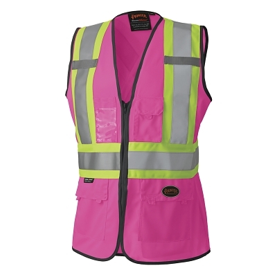 139PKU Pink Ladies Vestmesh MPN:V1021840U-XL