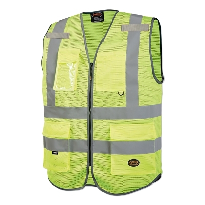 6961U Green Mesh Multi Pocket MPN:V1024860U-XL