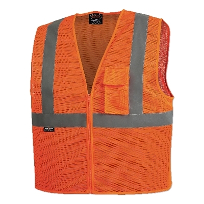 6921U Orange Polyester Mesh MPN:V1060450U-3XL