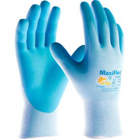PIP MaxiFlex® Active™ Foam Nitrile Gloves Blue S 12 Pairs 34-824/S