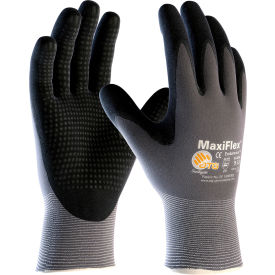 PIP MaxiFlex® Endurance™ Nitrile Dotted Palm Micro-Foam Gloves M Black 12 Pairs 34-844/M