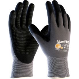 PIP MaxiFlex® Endurance™ Nitrile Dotted Palm Micro-Foam Gloves XS Black 12 Pairs 34-844/XS