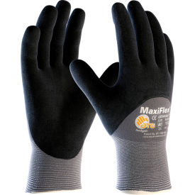 PIP MaxiFlex® II Micro-Foam Nitrile Coated Gloves Black L 12 Pairs 34-875/L