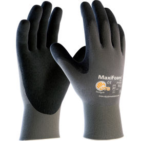 PIP MaxiFoam® Lite™ Foam Nitrile Coated Gloves Gray 12 Pairs L 34-900/L