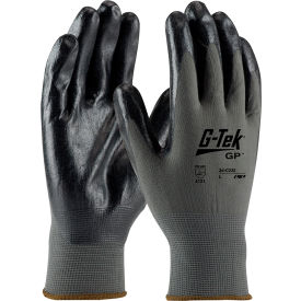 PIP® G-Tek® GP™ Nitrile Coated Nylon Grip Gloves Large 12 Pairs 34-C232/L