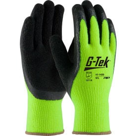 PIP® 41-1420/M PIP® Cold Protect Insulaedt Hi-Vis Acrylic Terry Glove Latex Coat M 41-1420/M