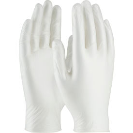PIP Ambi-Dex® 64-V2000PF Industrial Grade Vinyl Gloves 4 Mil Powder Free 2XL White 100/Box 64-V2000PF/XXL