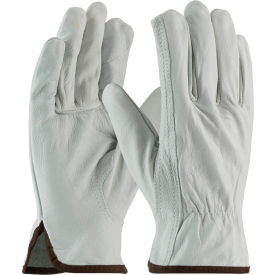 PIP Top Grain Cowhide Drivers Gloves Keystone Thumb Economy Grade XL 68-162/XL