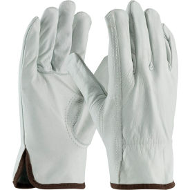 PIP Top Grain Cowhide Drivers Gloves Keystone Thumb Quality Grade L 68-165/L