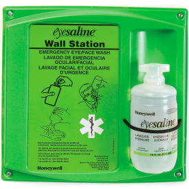Honeywell Emergency Eye/Face Wash16 Oz. Single Bottle Station 32-000460-0000 32-000460-0000-H5