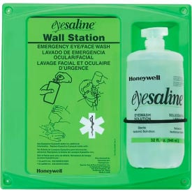 Honeywell Emergency Eye/Face Wash 32 Oz. Single Bottle Station 32-000461-0000 32-000461-0000