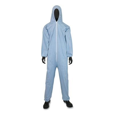 Posi-Wear Fr - Blue Coverall Zipper Front and Co MPN:3106/XL