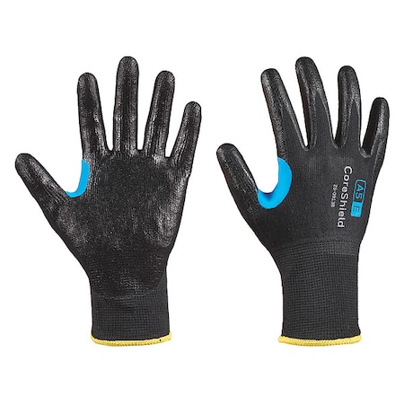 Cut-Resistant Gloves, Cut Level A5, Dipped, Nitrile, Smooth, 10 1 PR MPN:25-0913B/10XL