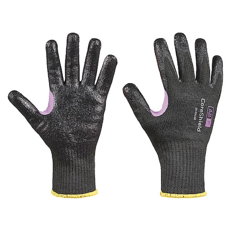 Cut-Resistant Gloves, Cut Level A8, Dipped, Nitrile, Smooth, 7 1 PR MPN:28-0910B/7S