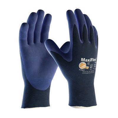 Knit Nylon Glove w/ Nitrile Microfoam Grip Xxl MPN:34-274/XXL