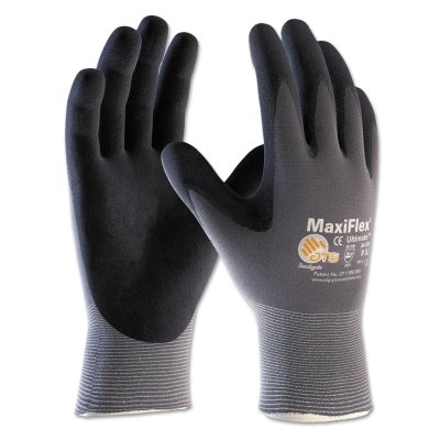 Maxiflex Ultimate 15G Gry Nylon Shell Blk Micro MPN:34-874/XXL