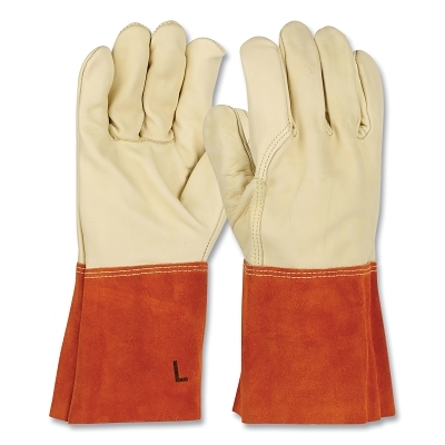 Premium Top Grain Cowhide Welder Gloves MPN:6000/L