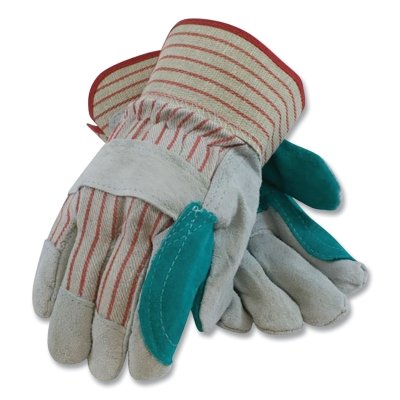 Split Cowhide Double Leather Palm 