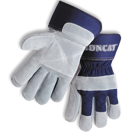Heavy Split Gloves, Leather, M, PK12 MPN:IC5DP/M