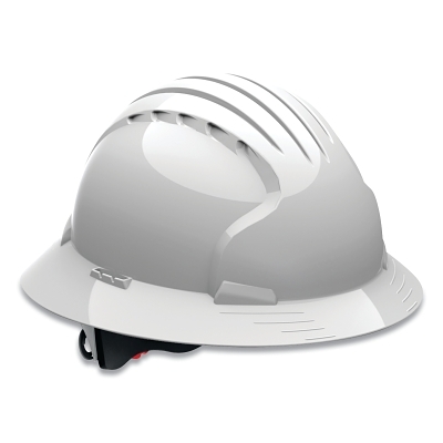 Vented Fb Hard Hat w/Hdpe Shell 6-Pt Poly Susp MPN:280-EV6161V-10