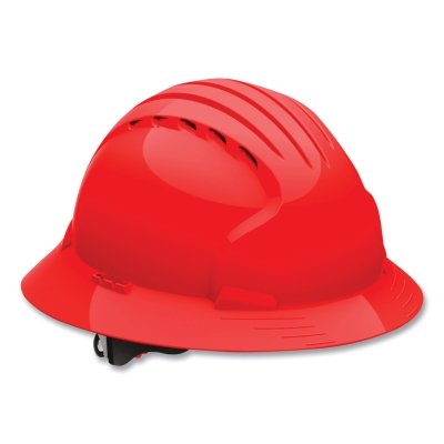 Vented Fb Hard Hat w/Hdpe Shell 6-Pt Poly Susp MPN:280-EV6161V-60