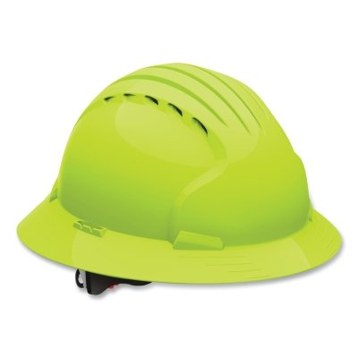 Vented Fb Hard Hat w/Hdpe Shell 6-Pt Poly Susp MPN:280-EV6161V-LY
