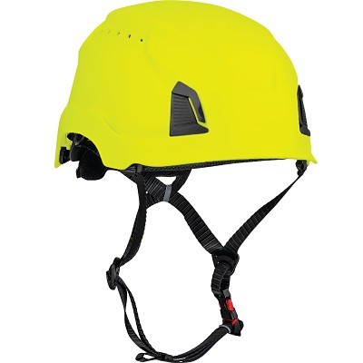 Vented Climbing Helmet Hi-Vis Yellow MPN:280-HP1491RV-44