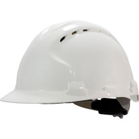 Mk8 Evolution Hard Hat HDPE Shell Vented Type II EPS Impact Liner Polyester Suspension White 280-AHS150V-10