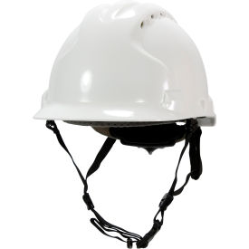 Mk8 Evolution Linesman Hard Hat HDPE Shell Type II EPS Impact Liner Polyester Suspension White 280-AHS240V-10