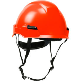 Dynamic Rocky Industrial Climbing Helmet Polycarbonate / ABS Shell Ratchet Adjustment Orange 280-HP142R-03