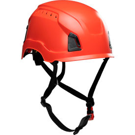 Traverse™ Industrial Climbing Helmet 4-Point Chin Strap Vented Type 1 Red 280-HP1490RV-15