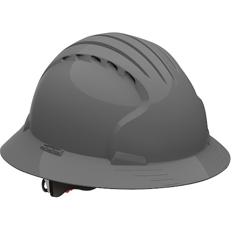 Vented Fb Hard Hat w/Hdpe Shell 6-Pt Poly Susp MPN:280-EV6161V-40