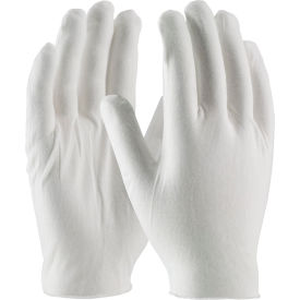 PIP® 97-520 CleanTeam® Medium Weight Inspect Gloves Cotton Lisle Unhemmed Men's 97-520