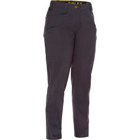 Bisley® Women's Stretch Ripstop Vented X-Airflow™ Work Pants 2S Gray 411W6150-GR-2S