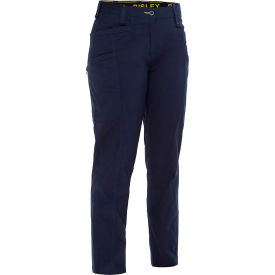 Bisley® Women's Stretch Ripstop Vented X-Airflow™ Work Pants 8S Navy 411W6150-NV-8S
