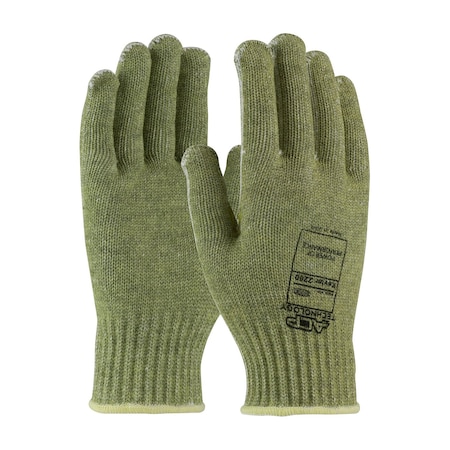 Gloves, ACP/Kevlar®, 350 Degrees F Max Temp., Green, S, 12 PK MPN:07-KA744/S