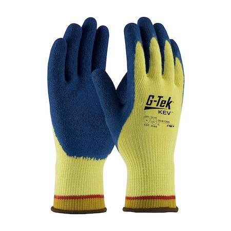 Cut Resistant Coated Gloves, Cut Level A4, Latex, Crinkle, M 12 PK MPN:09-K1300/M