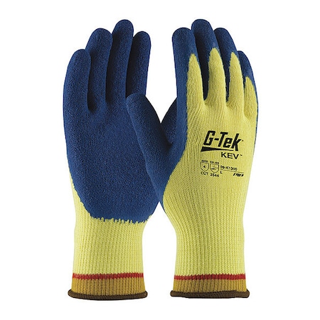 Cut Resistant Coated Gloves, Cut Level A4, Latex, Crinkle, S 12 PK MPN:09-K1300/S