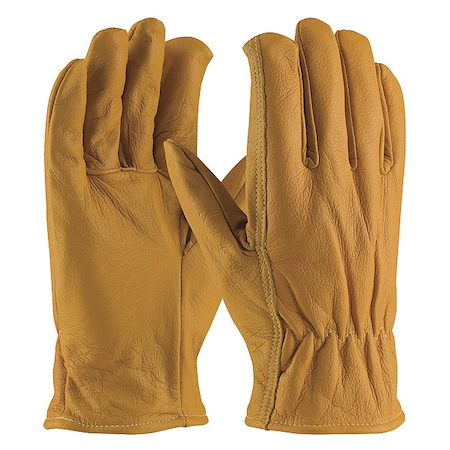 Leather Gloves, Cut Level A2, 3XL 12 PK MPN:09-K3700/XXXL