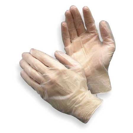Disposable Gloves, Clear, S, 1000 PK MPN:100-2824/S