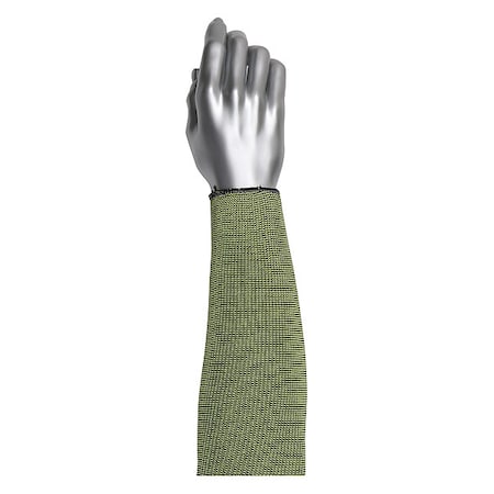 Cut-Resistant Sleeve, Yellow, Knit Cuff MPN:15-21KVBK18