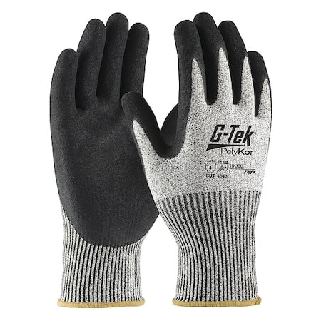 Cut-Resistant Glove, Cut Level A4, Dipped, Foam Nitrile, Sandy, XS 12 PK MPN:16-350/XS