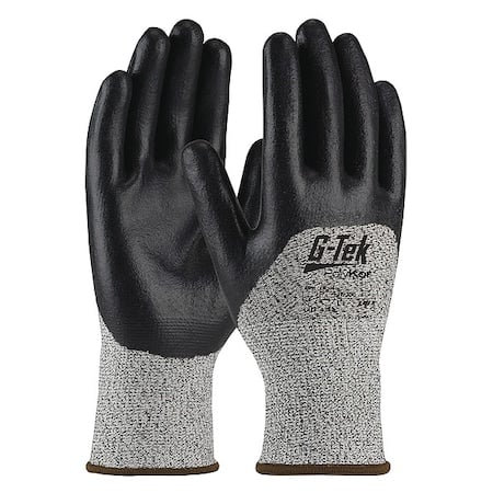 Cut-Resistant Glove, Cut Level A2, Dipped, Foam Nitrile, Sandy, XS 12 PK MPN:16-355/XS