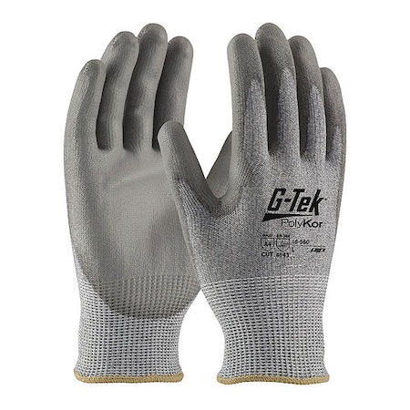 Cut Resistant Coated Gloves, Cut Level A4, Dipped, Polyurethane, Smooth, M 12 PK MPN:16-560/M