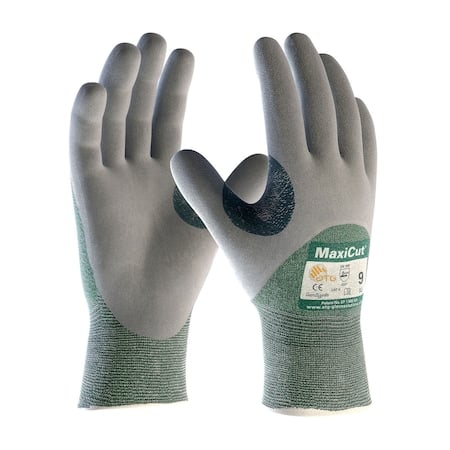 Cut Resistant Coated Gloves, Cut Level A2, Nitrile, L 12 PK MPN:18-575/L