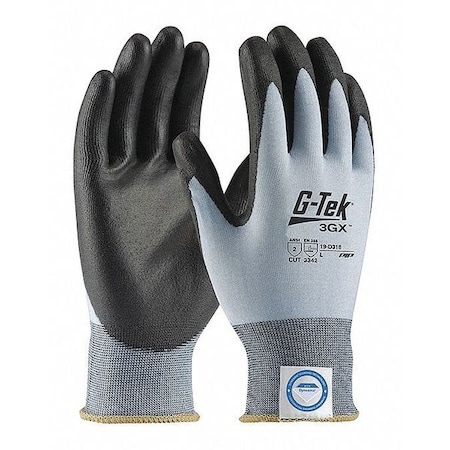 Cut Resistant Coated Gloves, Cut Level A2, Dipped, Polyurethane, Smooth, XL 1 PR MPN:19-D318/XL
