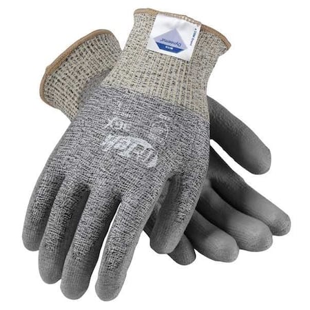 Cut Resistant Coated Gloves, Cut Level A3, Dipped, Polyurethane, Smooth, XS 1 PR MPN:19-D320/XS