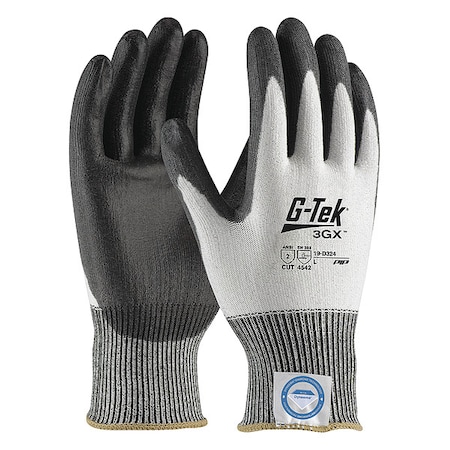 Cut-Resistant Glove, Cut Level A2, Dipped, Polyurethane, Smooth, S 12 PK MPN:19-D324/S